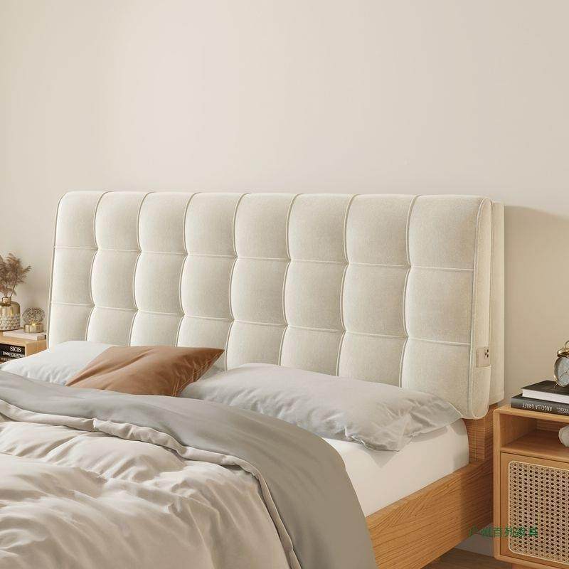 床软头靠店10073259垫奶油风床靠背垫包卧室防撞可拆制洗定.民宿,居家布艺,抱枕被,淘宝优惠券,粉丝福利购,淘宝优惠卷