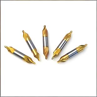 全磨制中钻镀钛螺刃AIFZ定型B型心钻1.522.533.545心旋6