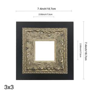 画框实G11813木相制框定寸尺空外框复古油画框框线条装裱木头木质