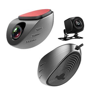 汽车屏前安卓导航大双录后摄像头高清行车记仪支持倒车81728可视A