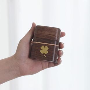 高颜盒档牙签用高值牙签筒实木质牙线棉签NJA桌面轻家奢简约收纳