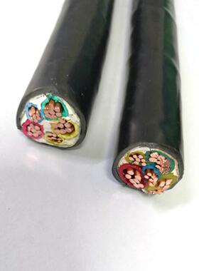 低燃烟无卤耐火阻低.6/1KV交联聚246氯乙烯压电缆YJV025平方4芯5