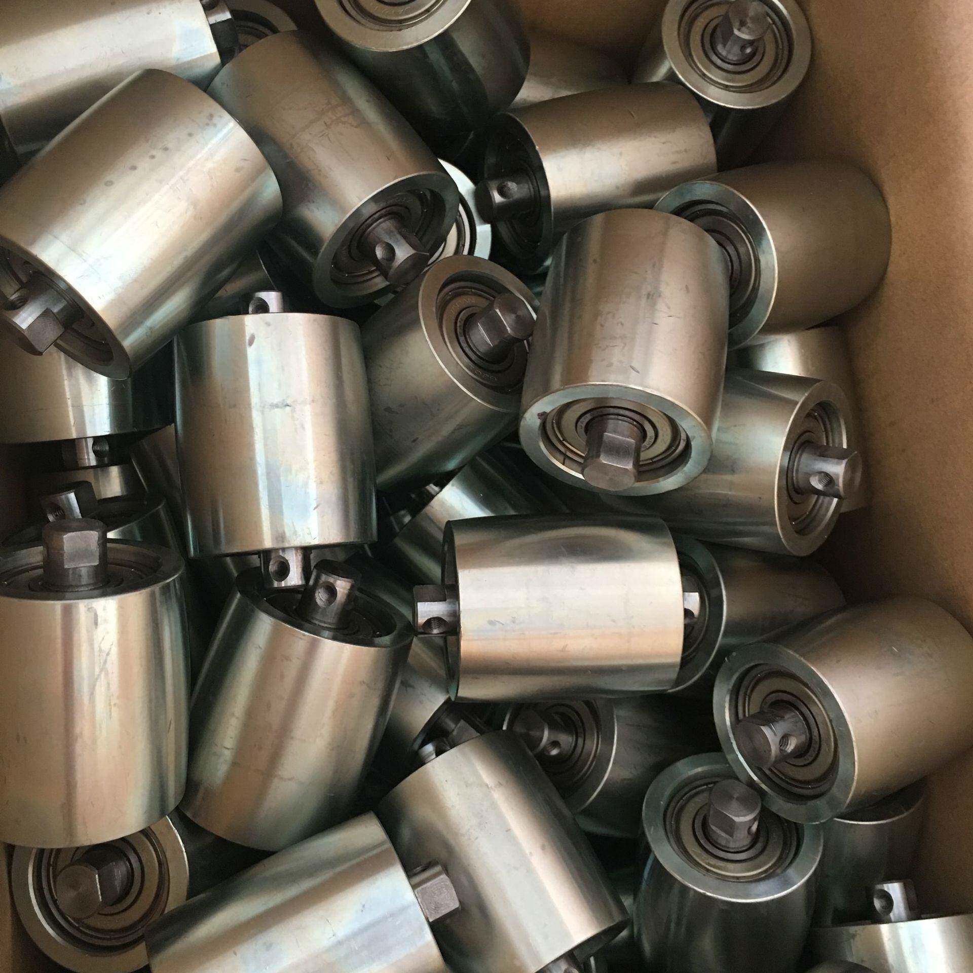 PEA厂家供包台机滚筒皮带滚筒辊物流系输送供包台辊筒筒滚筒