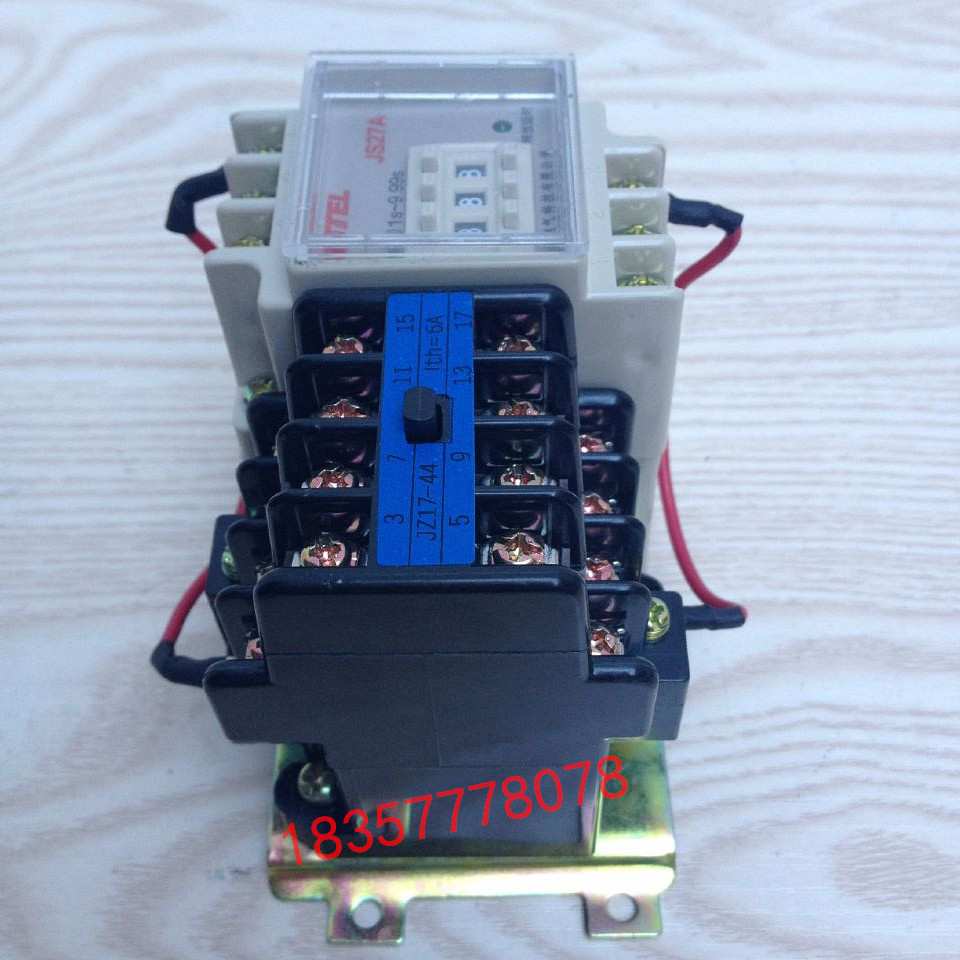 JJS27A(JS27A) 电子式时间继电器 释放延时380V 时间继电器