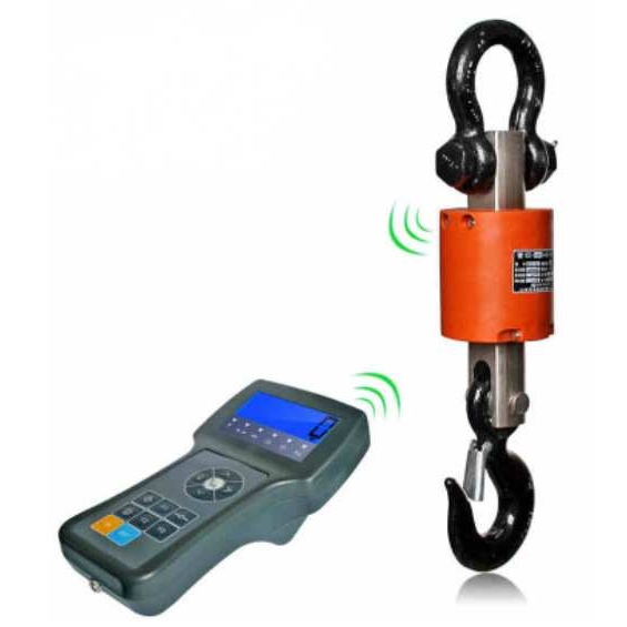 3000KG吊称无线带打印电子吊秤 电子吊钩秤吊磅3吨量程+手持仪表