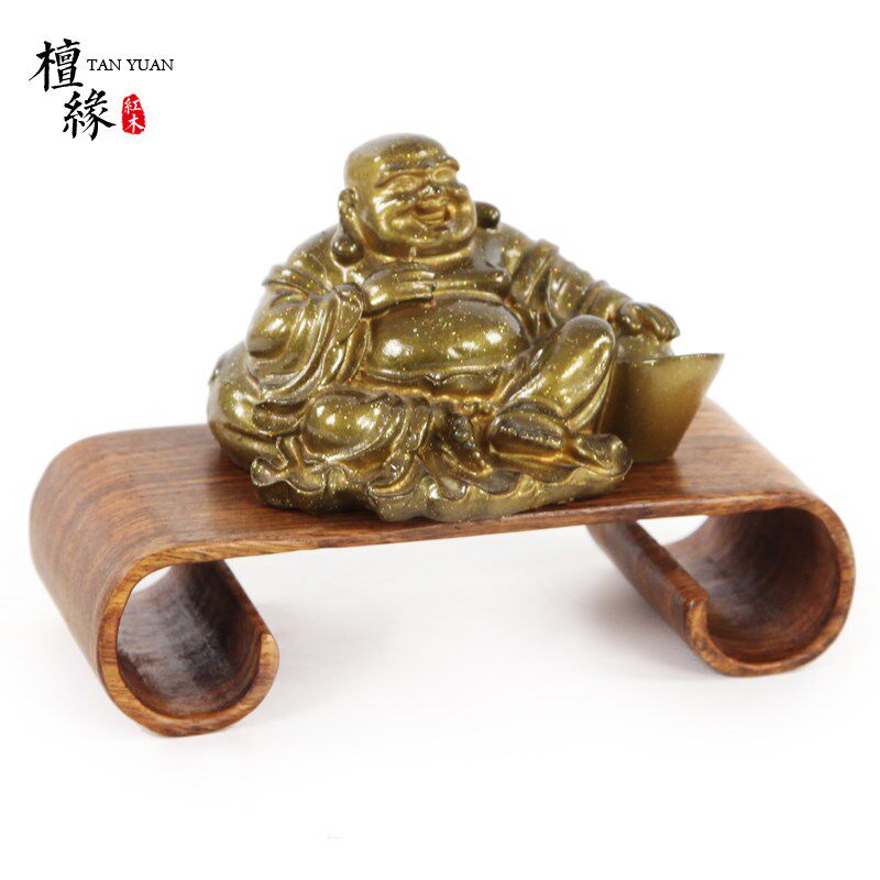 红木工艺品摆件底座书卷几长方形底座盆景奇石木托花梨木底座实木