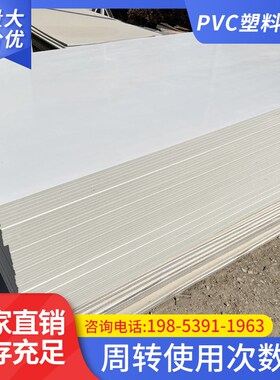 塑料模板新型pvc建筑模板1.w22*2.44清水木板工地用防水工程木工