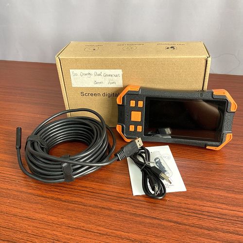 用得上血赚!高清大屏单双镜头内窥镜工业头管道检修汽车维修