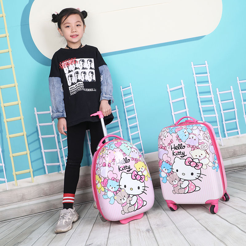儿童拉杆箱 卡通旅行箱男女宝宝行李箱18寸万向轮16寸小孩拖箱19