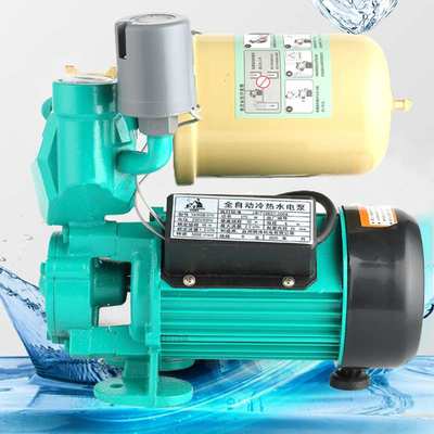 全自动压力泵 220V家用自来水井水增压泵自吸泵 太阳能水塔抽水机