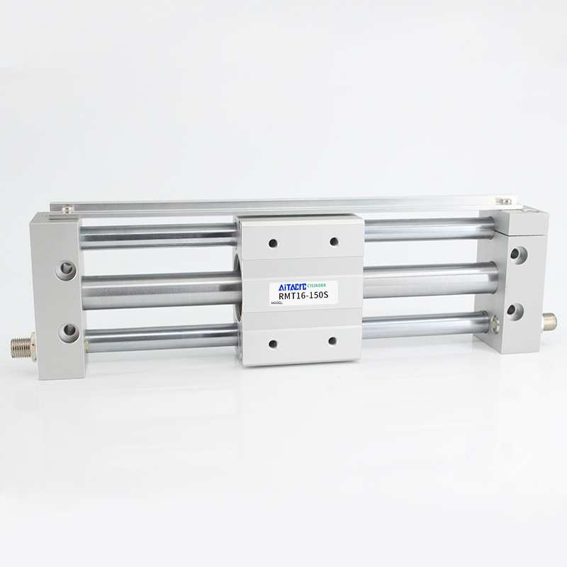 磁耦式无杆气缸RMT16/20/25/32/40X100-CY1S气动滑台长行程导轨