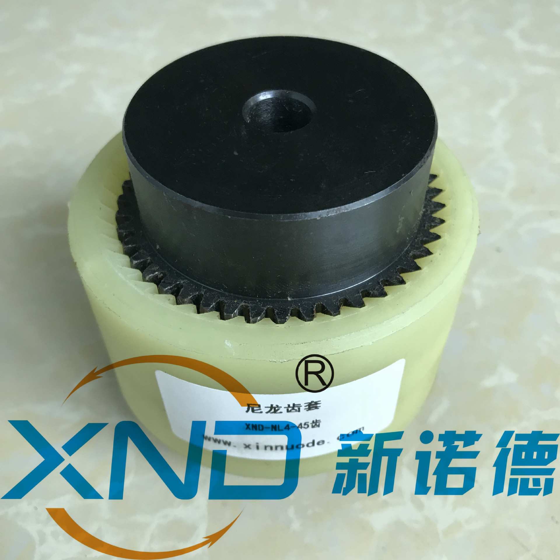 NL8型尼龙内齿型联轴器/油泵联轴器NL8铸铁材质曲面齿联轴器工厂