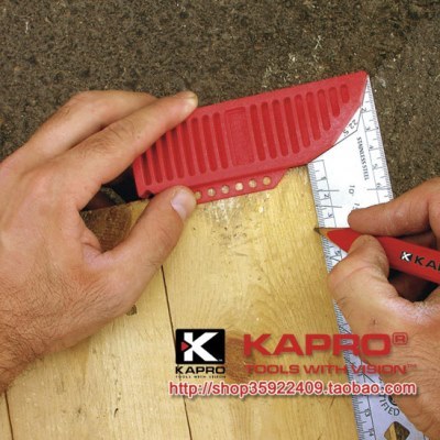 KAPRO功能直角角尺309开普路木工尺以色列划线尺可打倒角定框架