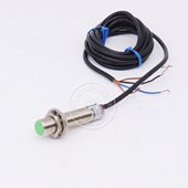 PB高灵敏抗干扰3线NPN常开 接近开关带屏蔽线传感器LJ12A3