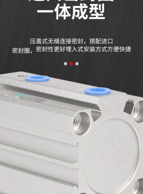 阻挡气缸TWQ/TTQ32/40X10-15/20/25/30SC-B-R-K流水线阻挡器带锁