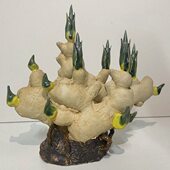 石湾陶瓷工艺品 客厅酒柜办公室书房家居饰品生姜摆件 稳坐江山