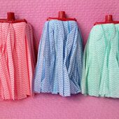 康雅免手洗干湿两用无纺布拖把 木地板地拖 不掉毛家用吸水墩布头