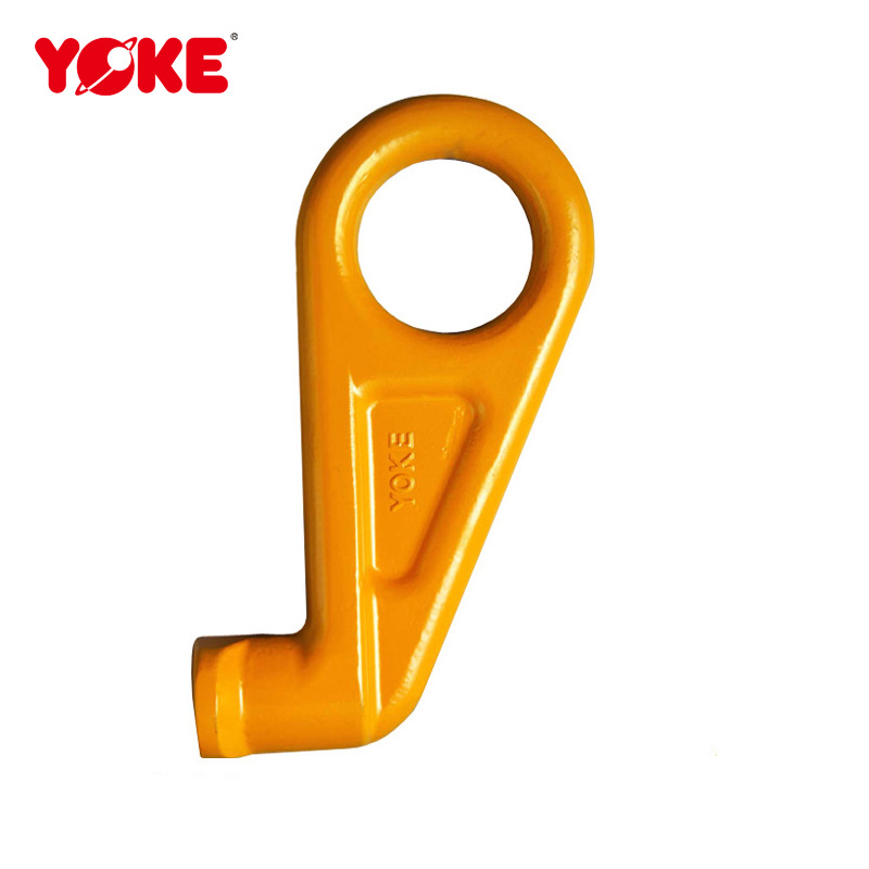 台湾原装12.5T直型有角度吊钩起重吊具YOKE眼型集装箱吊钩