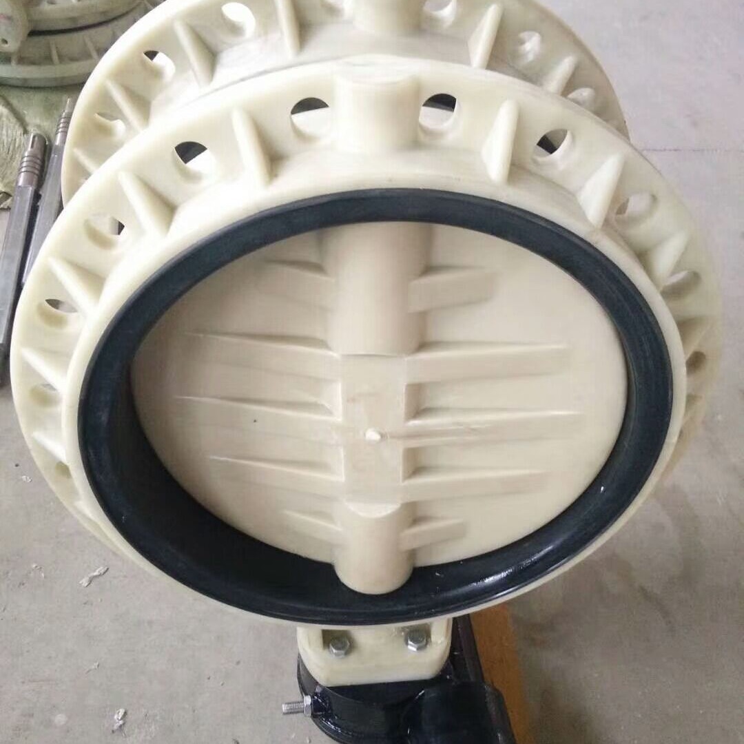 FRPP涡轮蝶阀EPDM胶套  DN500 20寸  3700元一台 木箱包装