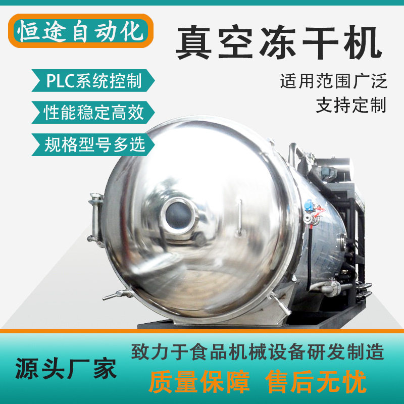 脱水水果草莓真空冻干机苹果冻干加工机器鲜花冻干设备生产线厂家