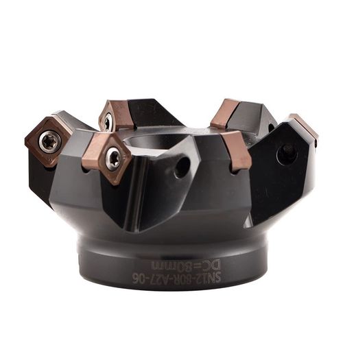 45度双面数控刀盘高精度立铣刀盘铣床直角飞平面K铣刀盘SNMX1205/