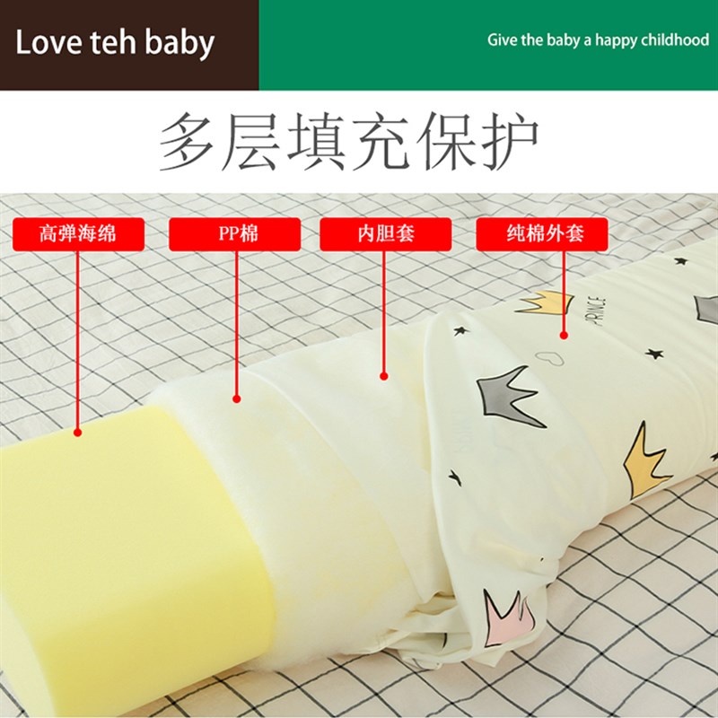 婴儿的防摔床位围栏一边床拦床围挡护栏床围栏挡床边护栏一侧软包