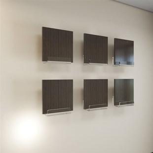 瓷砖样块色板卡槽展示架壁挂式木G地板石材小样亚克力陈列架