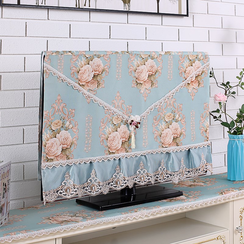 液晶曲面电视机罩子套55英寸防尘罩21寸至65寸壁挂挂式电视布盖布