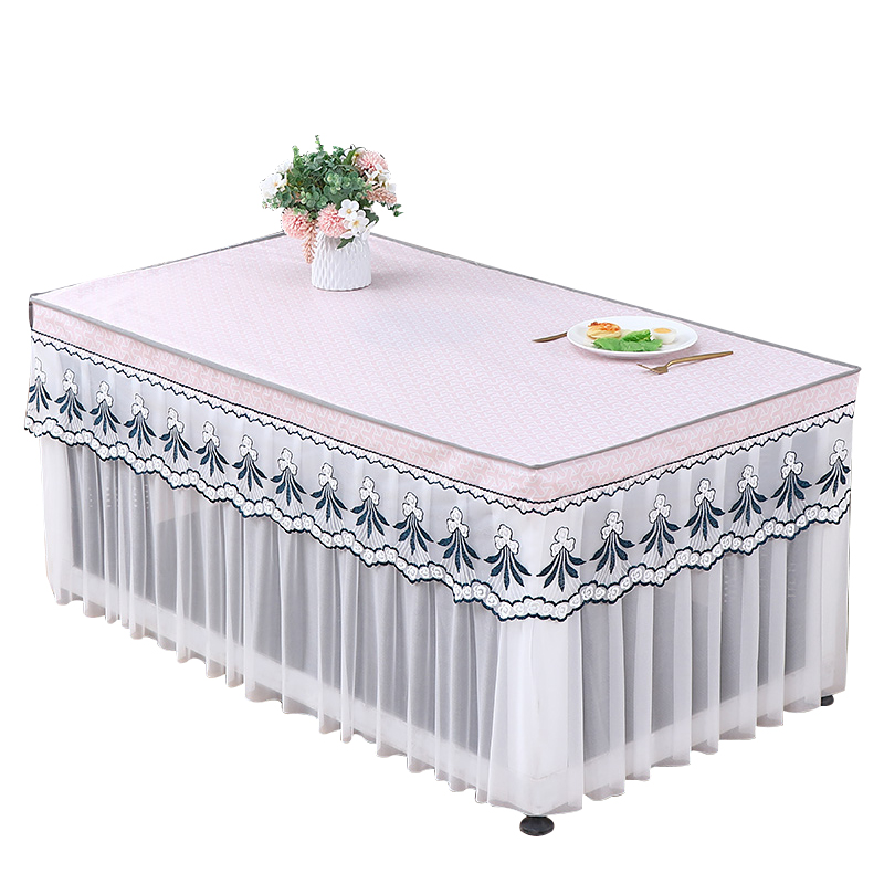 烤火桌子罩套夏天薄款长方形茶几套桌罩防水防油电炉罩防尘罩新款