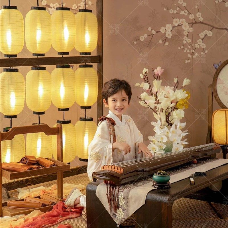 2025儿童实景制作摄影道具影楼实景拍照道具摄影T棚设计装修无影