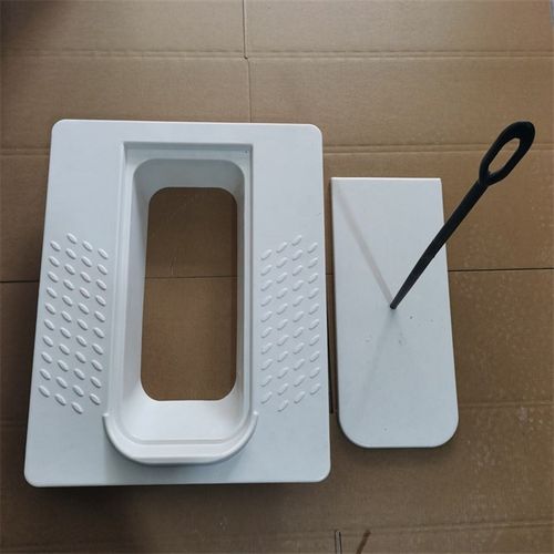 农村旱厕改造蹲便池蹲坑式室外带盖免冲厕所家用大口玻璃钢防臭器