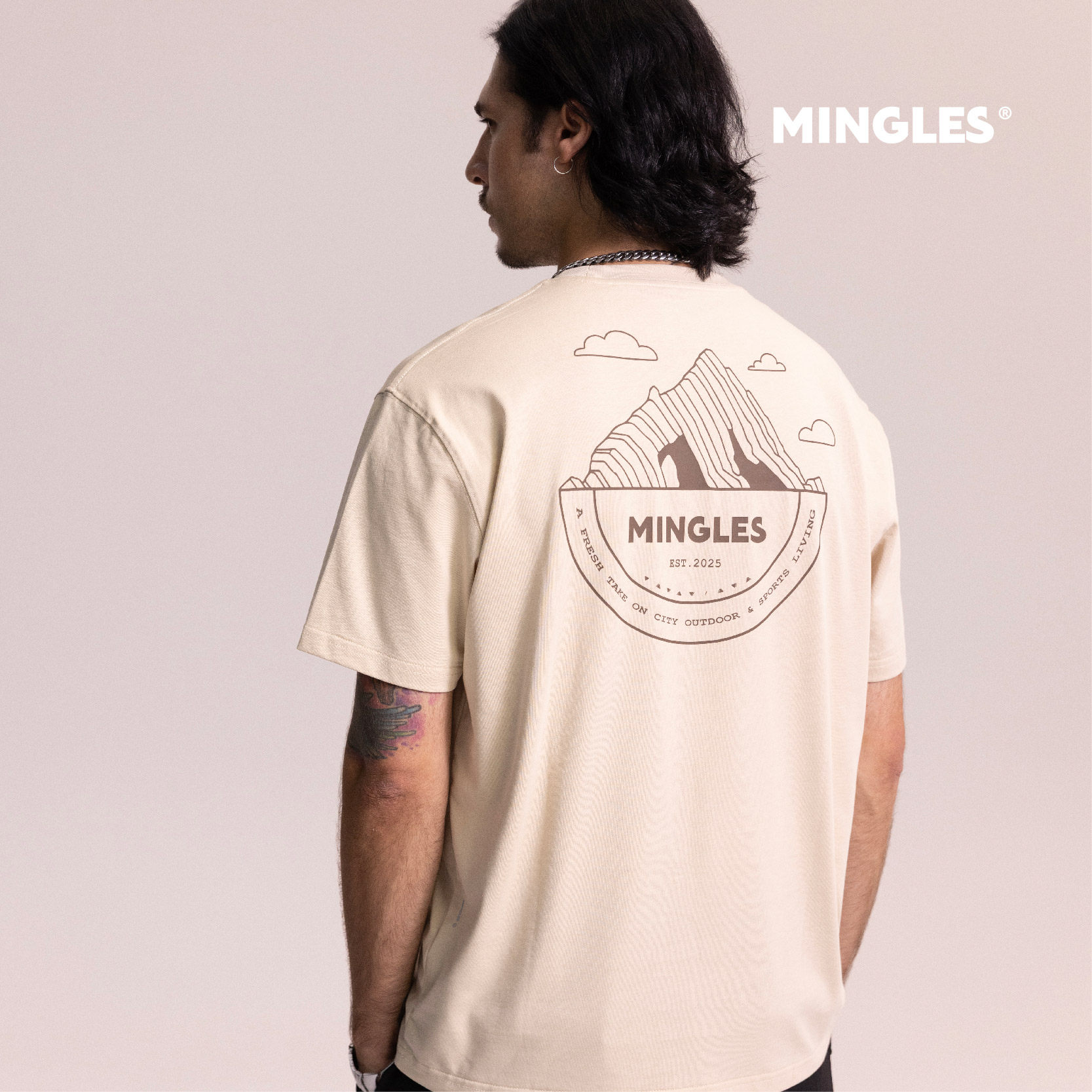 MINGLES环山运动T-SHIRT