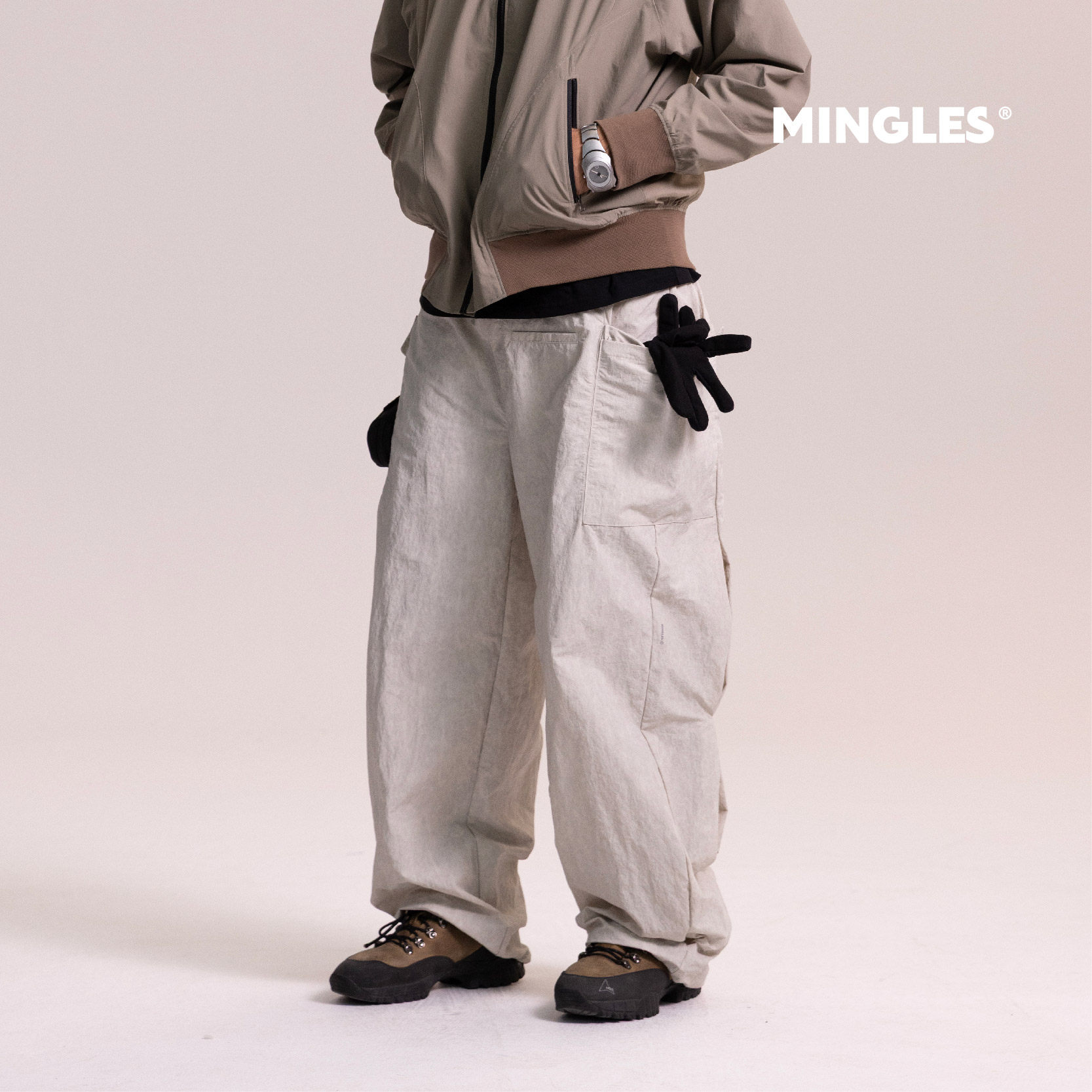 MINGLES休闲户外工装裤