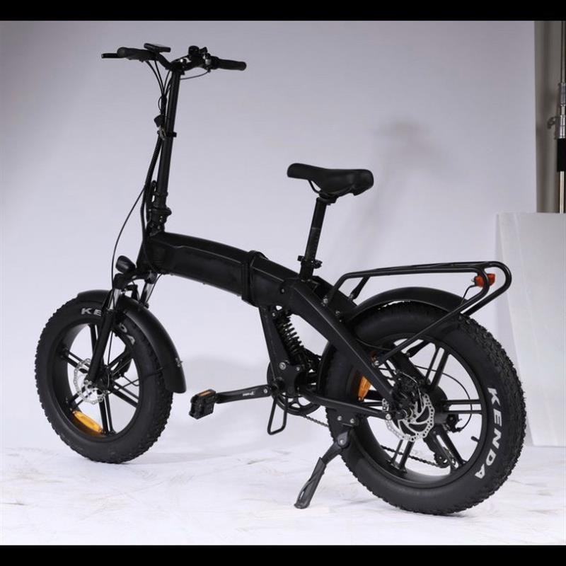 折叠电动自行车20寸助力车48v锂电池雪地车代步车便携车成人电车