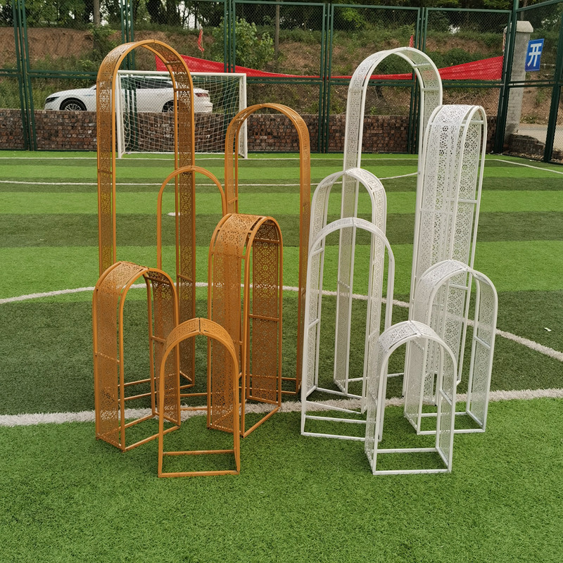 新款婚庆道具路引铁艺镂空拱门舞台背景装饰婚礼场景布置众星拱月,节庆用品/礼品,路引,淘宝优惠券,粉丝福利购,淘宝优惠卷