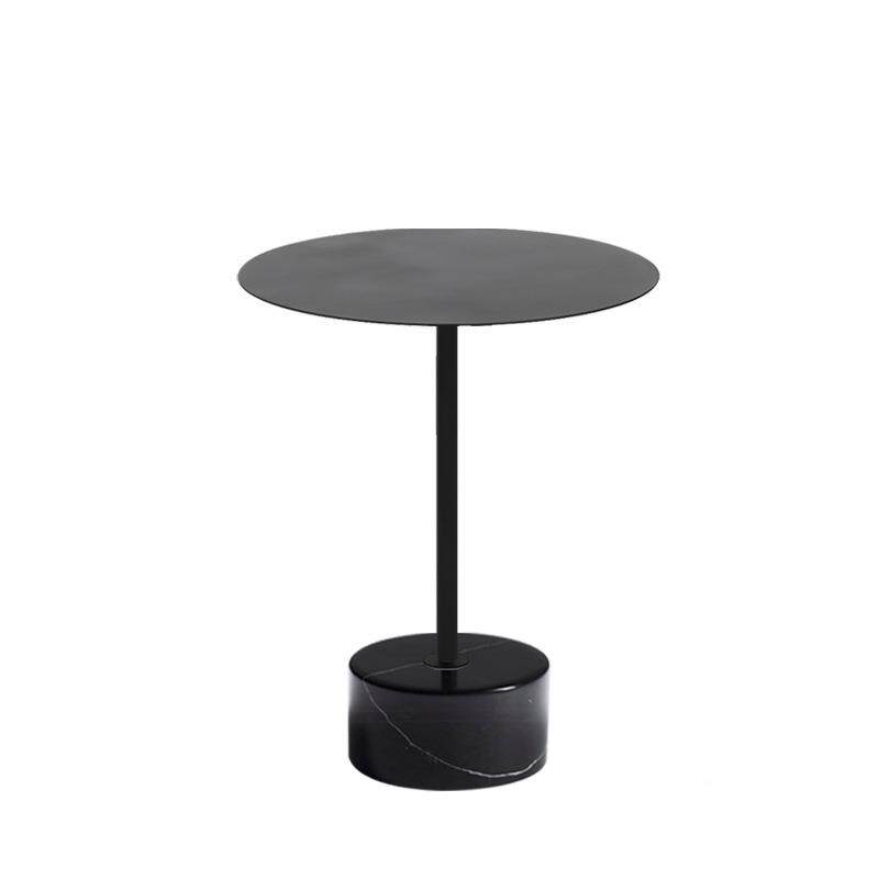 北欧轻奢现简小约边几客厅代沙发角几ST013A样板小圆桌奶茶店房网