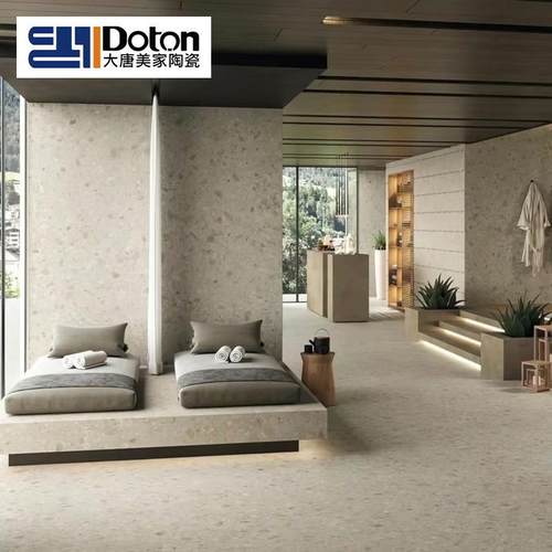 大DT501板水连磨石瓷砖705x150灰0客厅餐厅防滑地砖锁民宿酒店色