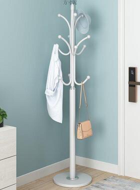欧式轻奢衣帽架石落挂衣架卧室理衣架客大厅铁艺简易立式地BUV挂