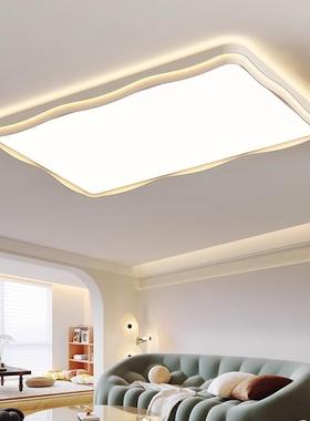 客厅灯款大厅主灯2现代简40707约205新灯奶油风全光谱卧室吸顶中