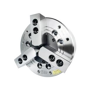 三爪中实气动卡5BK10SQ寸6寸寸81普0寸10160盘数控通车床大行程