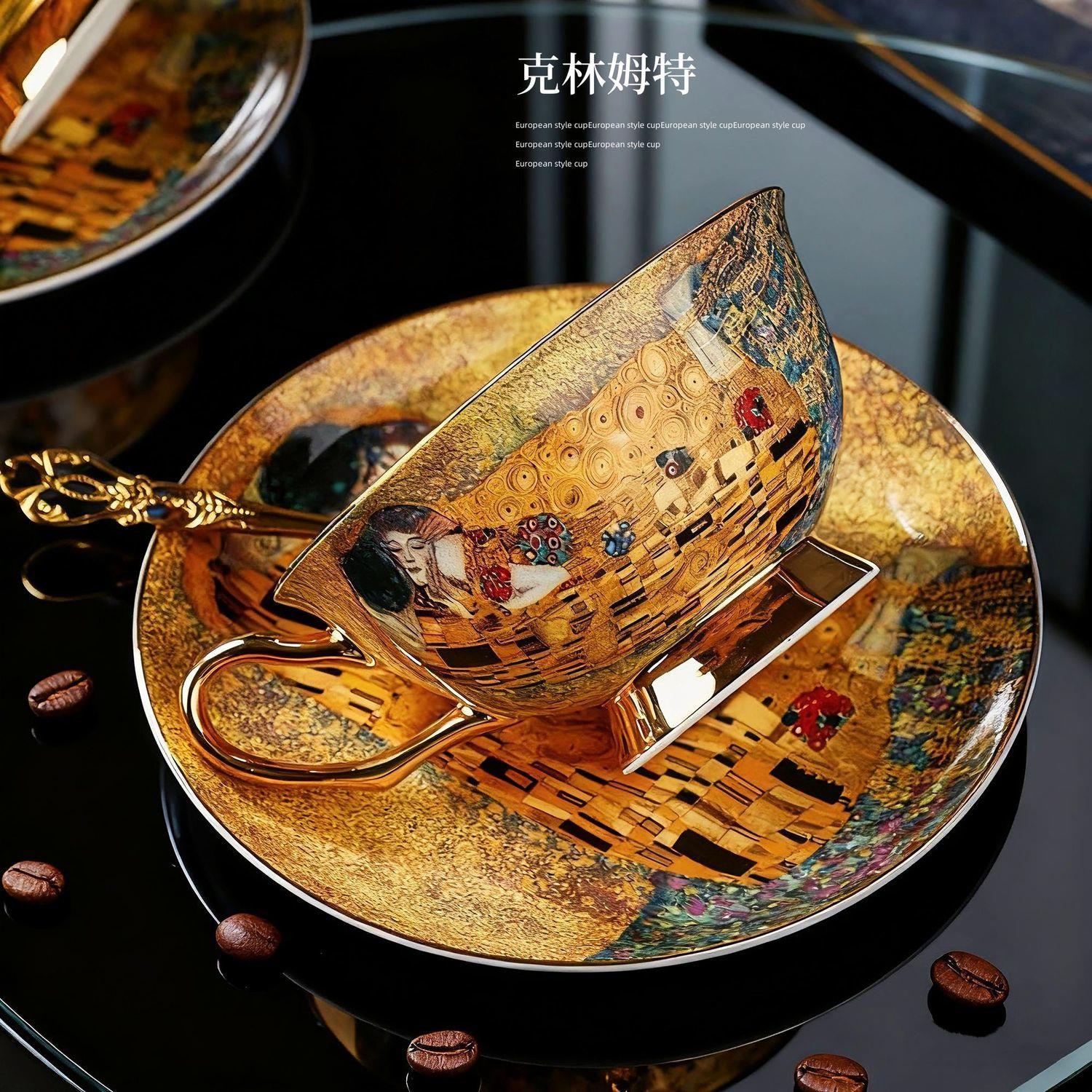 多款高档欧式骨瓷咖啡杯