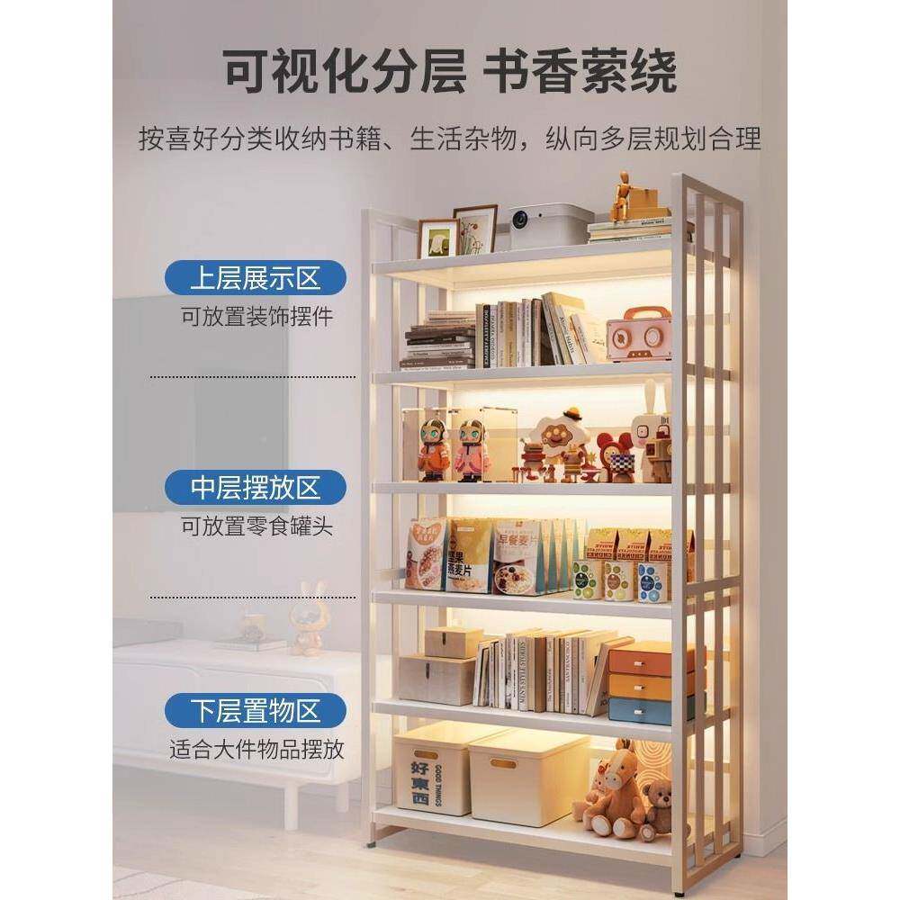 飘书架置物架放阳台上OBiufkUD的书窗柜艺架子储物铁架窗台利用收
