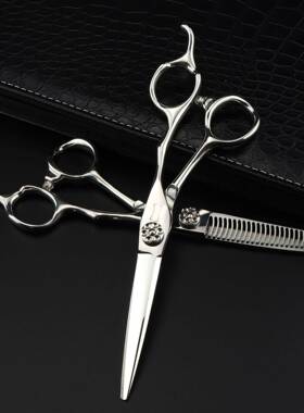 60个.性美发剪刀PCC寸理发剪平刘海剪剪牙剪打薄剪