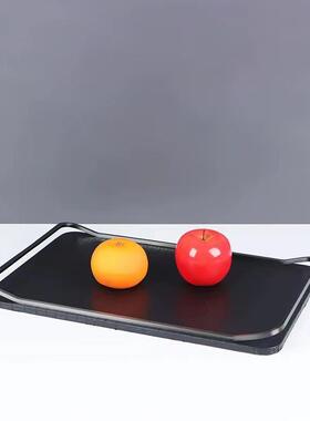 现代轻奢客样厅电视柜茶几卧RXJ室酒店装软板房金属革收纳装饰皮