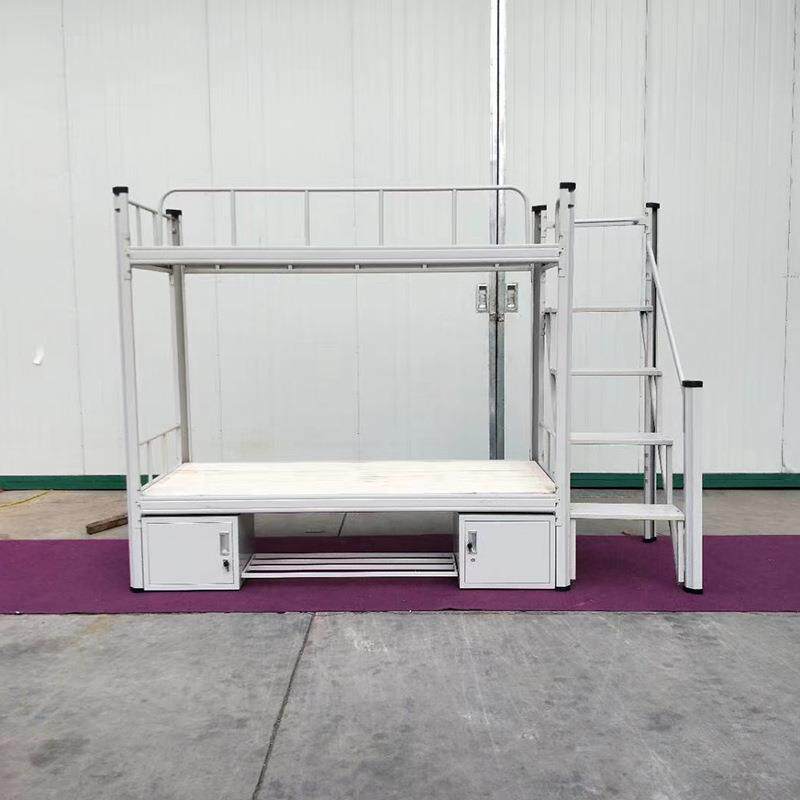 学学生公寓床上床桌下组合床铁校宿舍员工双层架无品牌/床衣柜书