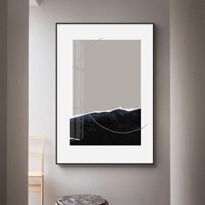 画现代简约客厅装饰北欧艺术几何B-674画抽象玄关沙发背景画挂餐