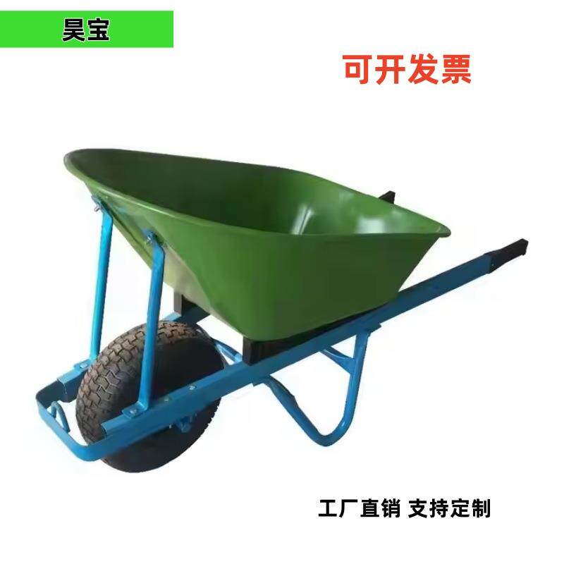 厂家直发WB6400高品质手推车小推车工地农用沙土建筑用出口非洲