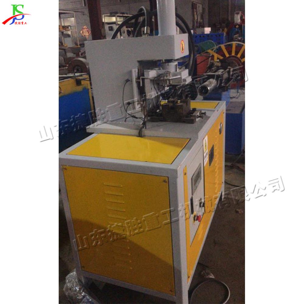 建筑施工液压冲角机自动楼梯扶手切角机台式不锈钢钢管折角机