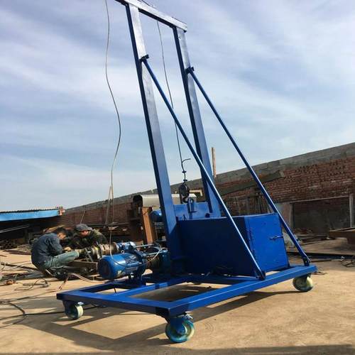 供应120型预制箱梁橡胶管输送机 T梁穿管机 源头工厂实惠耐用