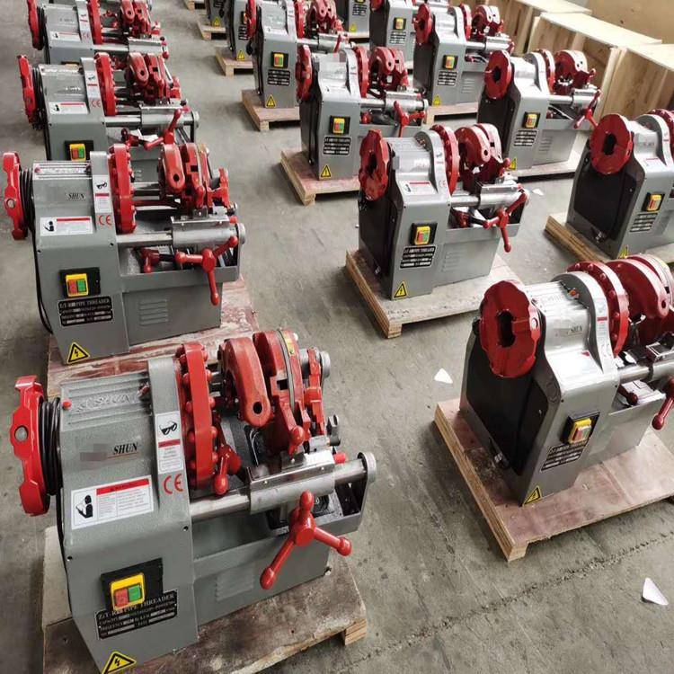 供应2寸3寸4寸台式电动管子套丝机 源厂直供实惠耐用操作简单